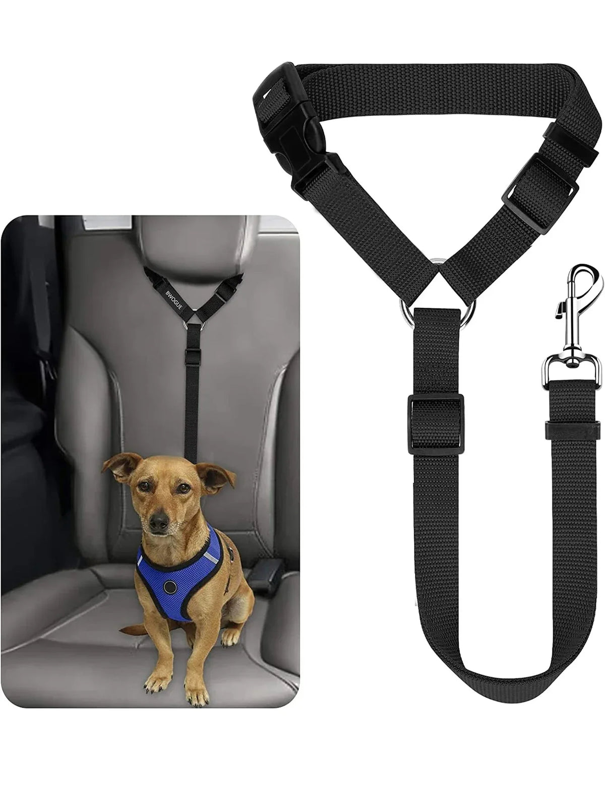 Cinto Ajustável para Cães – Passeios de Carro — imagem 7