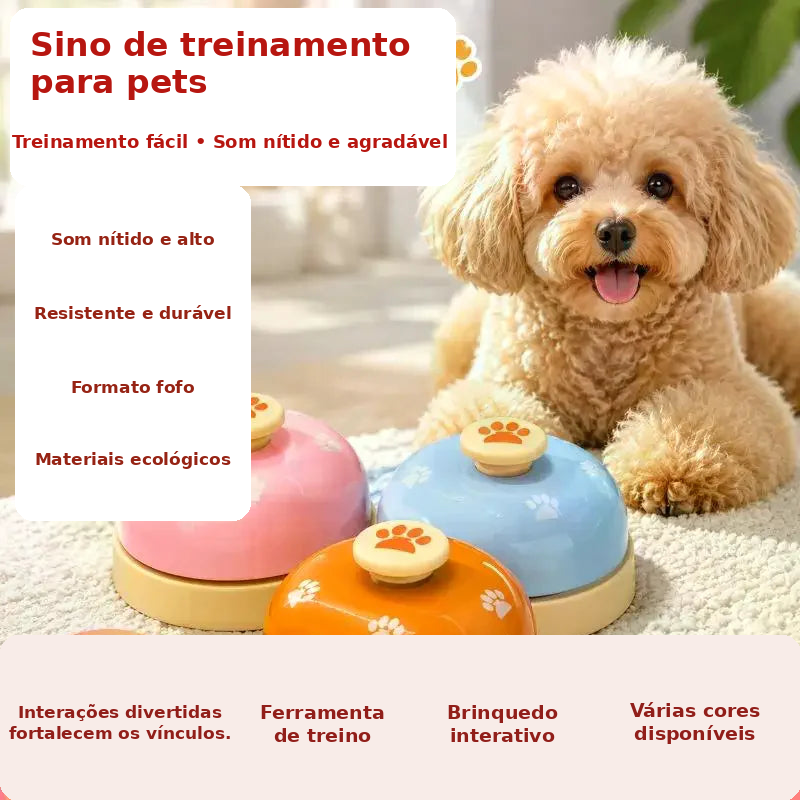 Sino de Treinamento para Cães e Gatos — treinamento