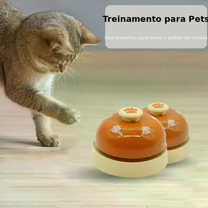 Sino de Treinamento para Cães e Gatos — uso com pets